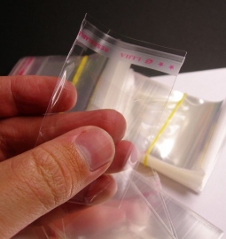 Saco Plástico Adesivado